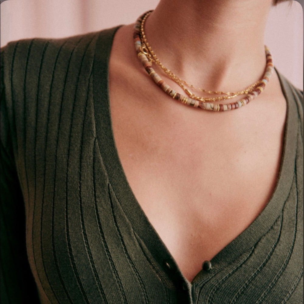 Terracotta necklace
